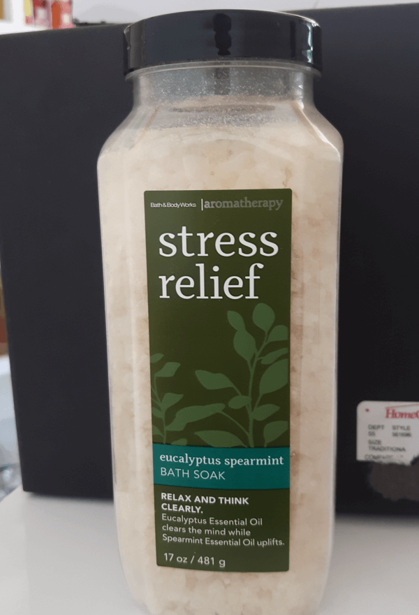 Aromatherapy Stress Relief Spearmint Eucalyptus Bathsoak Reapp