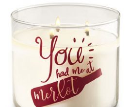 Bath and Body Works candle