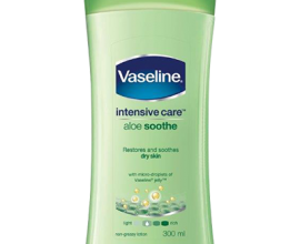 vaseline aloe soothe