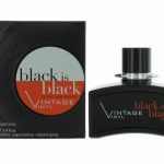 Black is Black Vintage Vinyl Perfume
