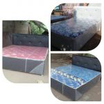 Inbuilt bed with mattress Double