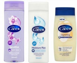 carex shower gel