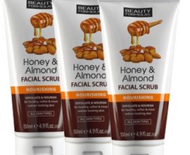 almond and honey face scrub