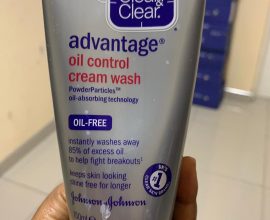 Clean and Clear Advantage Oil Control Cream Wash