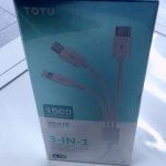 Totu Design Lightning +Micro +Type-c Charging And Data Transmission
