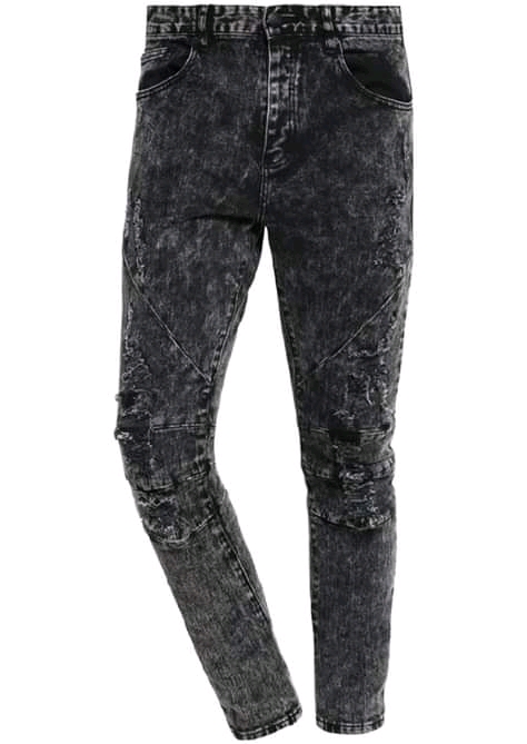 Mens Patched Skinny Jeans | Reapp.com.gh
