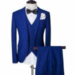 Navy Blue 3 Piece Suit