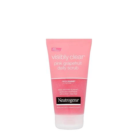 neutrogena face scrub pink grapefruit