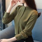 Olive Green Office Shirt