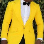 Yellow Mens Suit