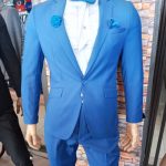 Light Blue Mens Suit