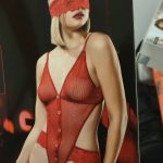 Red Ladies Sexy Wear