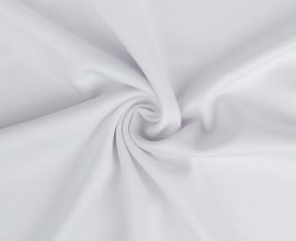 white scuba fabric