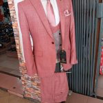 Pink Three Piece Suit