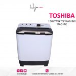 Toshiba 12KG Twin Top Washing Machine