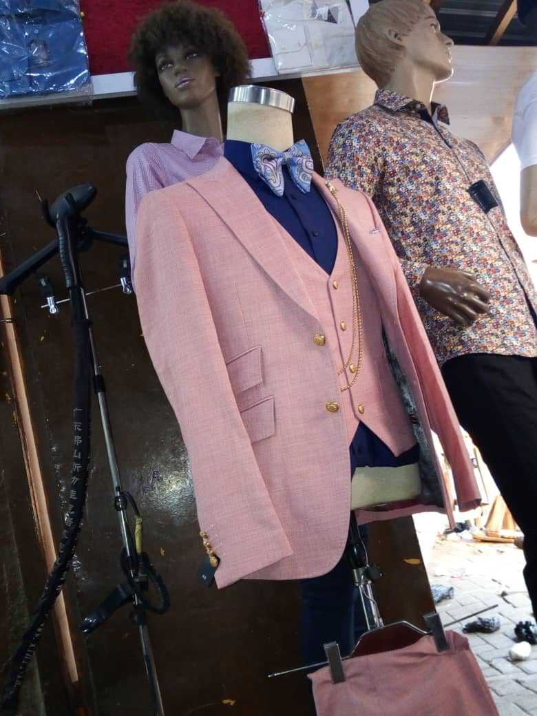 Pink Men's Suits