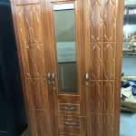 Double Door Wooden Wardrobe