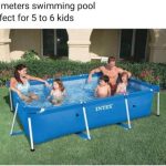 2.2m Intex Swimming Pool