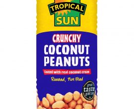 tropical sun crunchy coconut peanuts