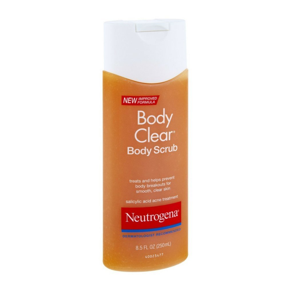 neutrogena body clear body scrub