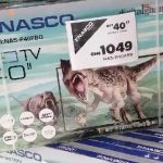 40" Nasco Digital LED Satellite TV