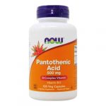 Now Pantothenic Acid 500mg