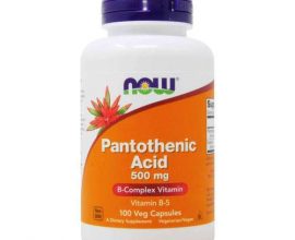 now pantothenic acid