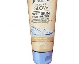 jergens natural glow wet skin moisturizer
