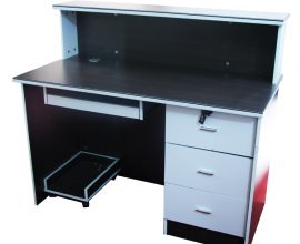 small reception desk