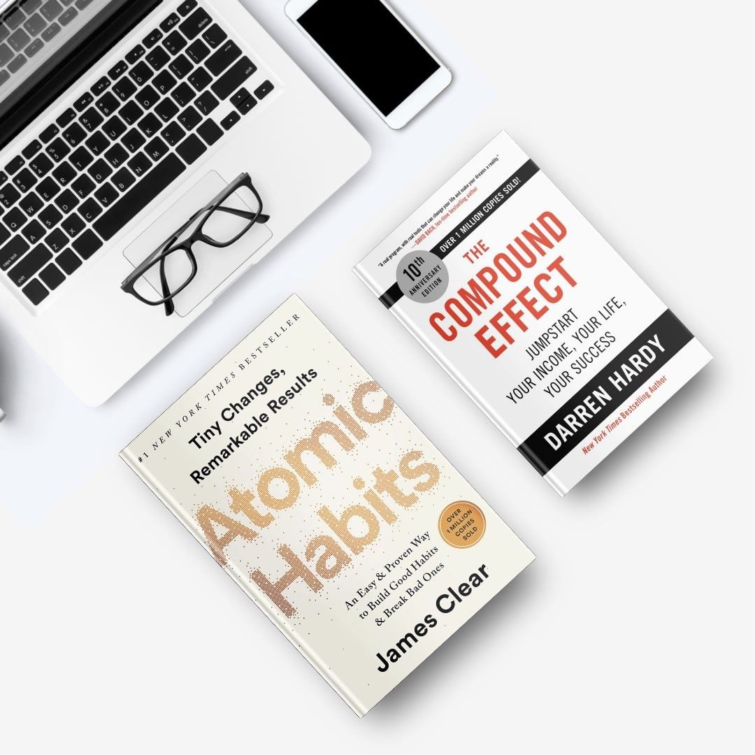 Atomic habits and Compound Effect Books
