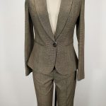 Womens Trouser Suits (Brown)