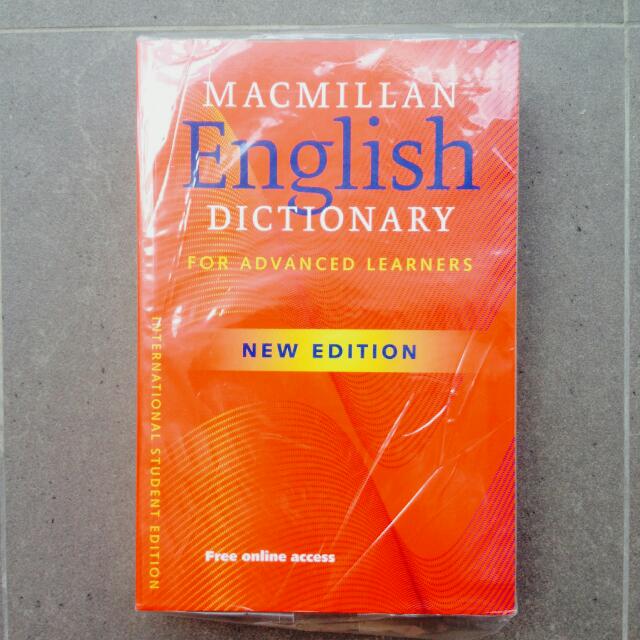 Macmillan dictionary