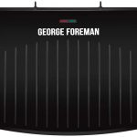 George Foreman Large Fit Health Grill- Versatile Griddle,Paninis and Toastie Machine non stick