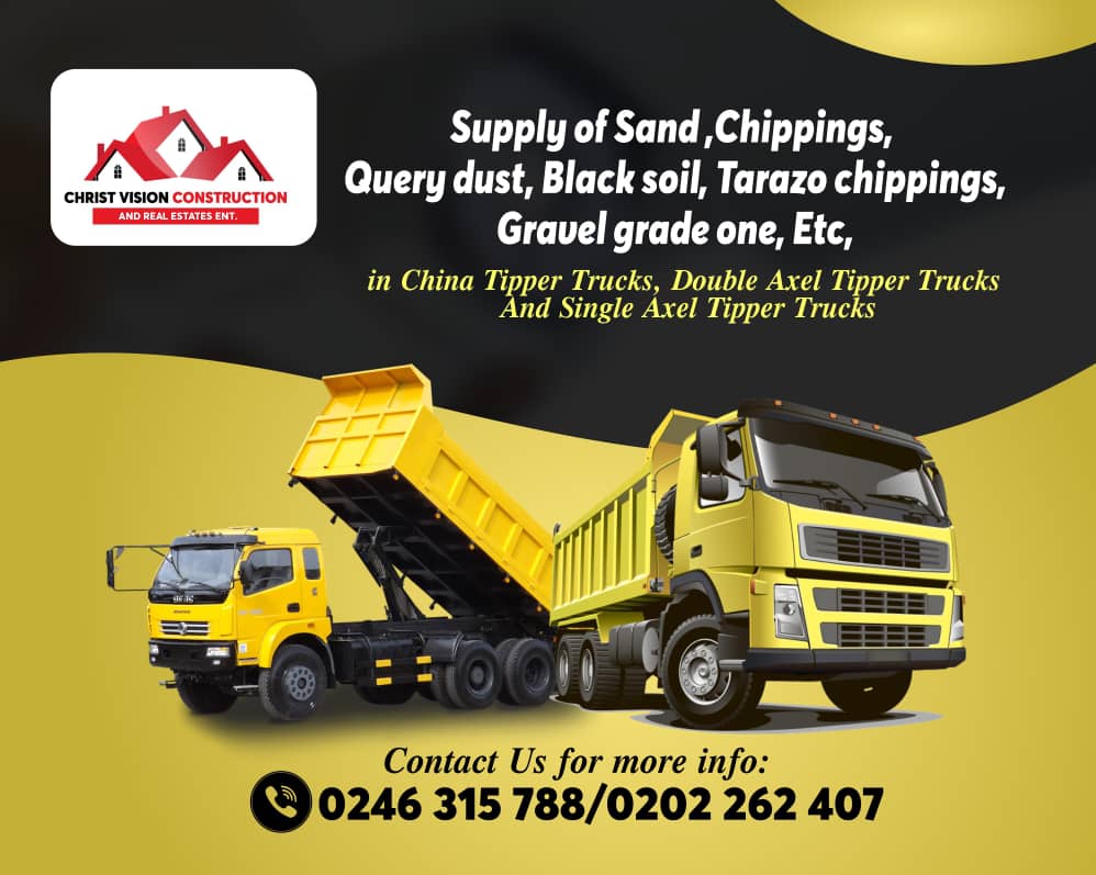 Sand And Chippings Supply In Accra,Ghana