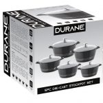 5 pieces Die Cast Stock Pot Set From SQ Professional