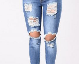 distressed jeans for women