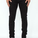 FashionNova Men's Black Slim Jeans