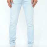 Light Blue Wash Slim Jeans