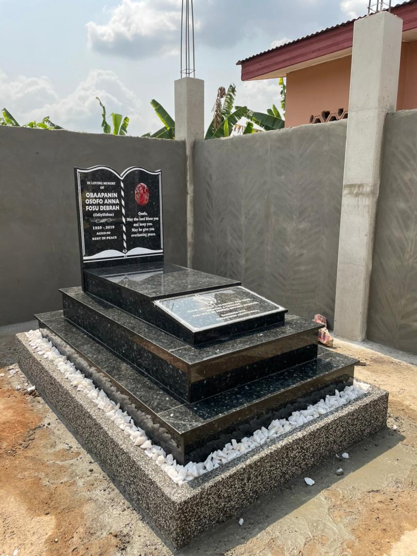 Tombstone Custom Made & Installed By Tombstone Ghana