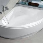 Corner Bath Tub With Panel Size 1400mm X 1400mm