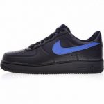 Black And Blue Nike Air Force Sneakers