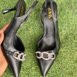 Black Zara High Heels