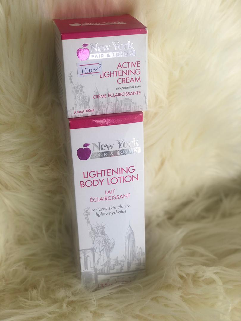 New York Fair& Lovely Active Lightening Cream