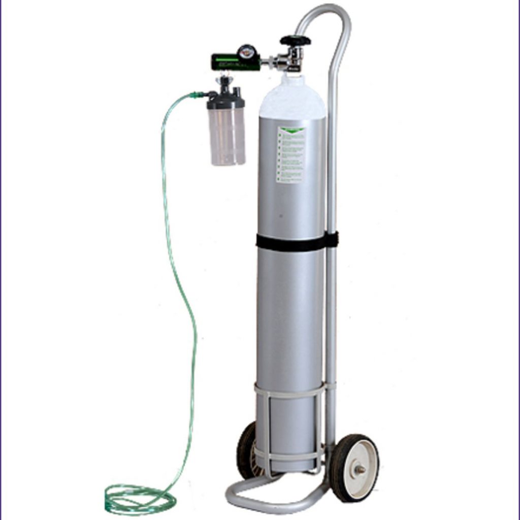 Oxygen Cylinder (10 Litres) With Accessories