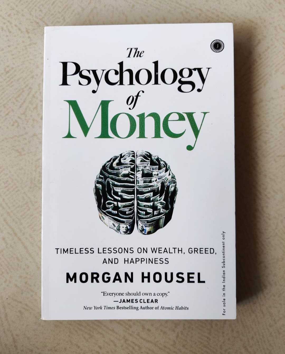 The Psychology Of Money Book