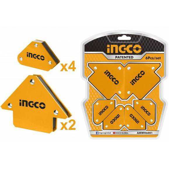Ingco Magnetic welding Set 6pcs set