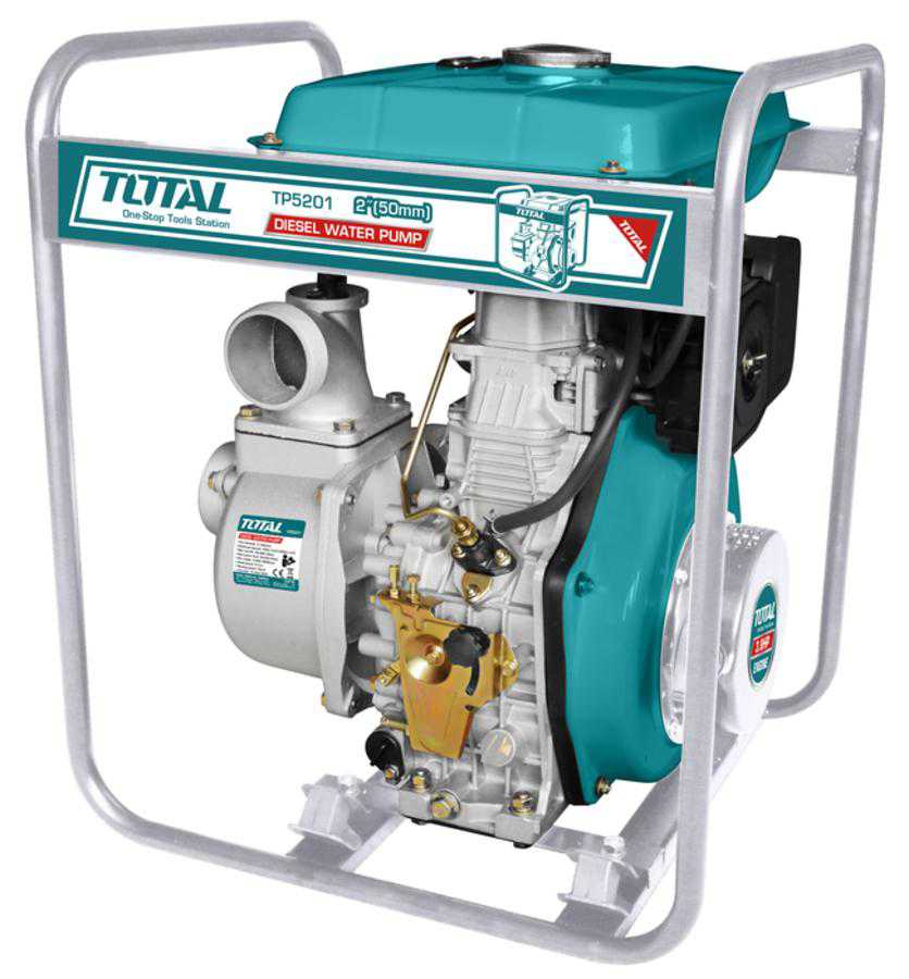 Total diesel water pump 3"800mm