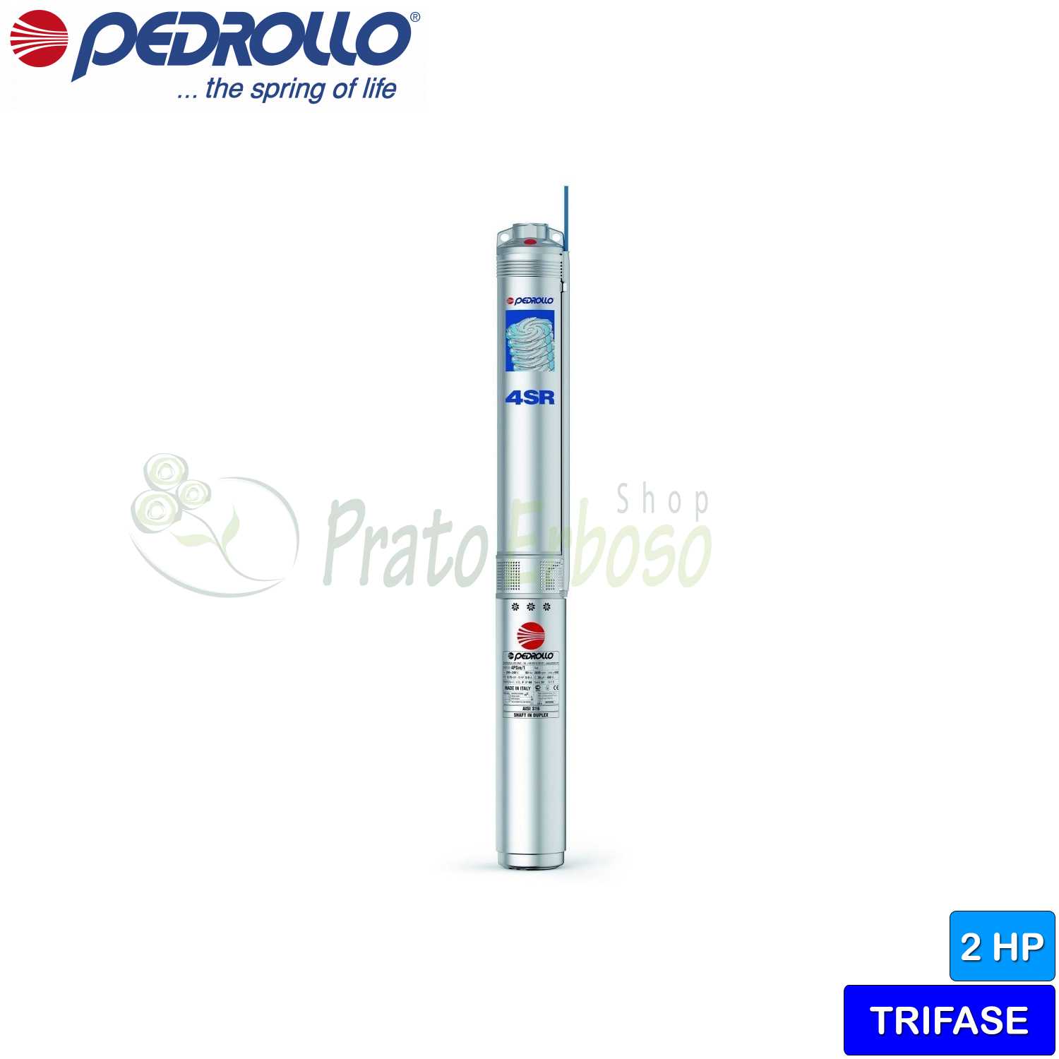 Pedrollo Submersible Water Pump 1hp