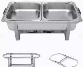 double chafing dish