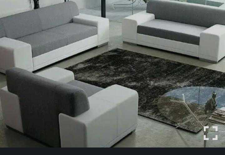 Ash and Cream Living Room Sofa
